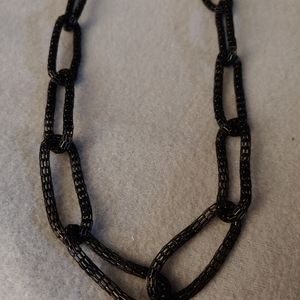 Black necklace